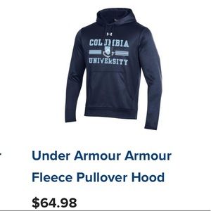 Columbia University hoodie - Under Armour